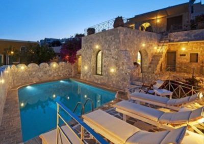 Συγκρότημα κατοικιών στην Σαντορίνη